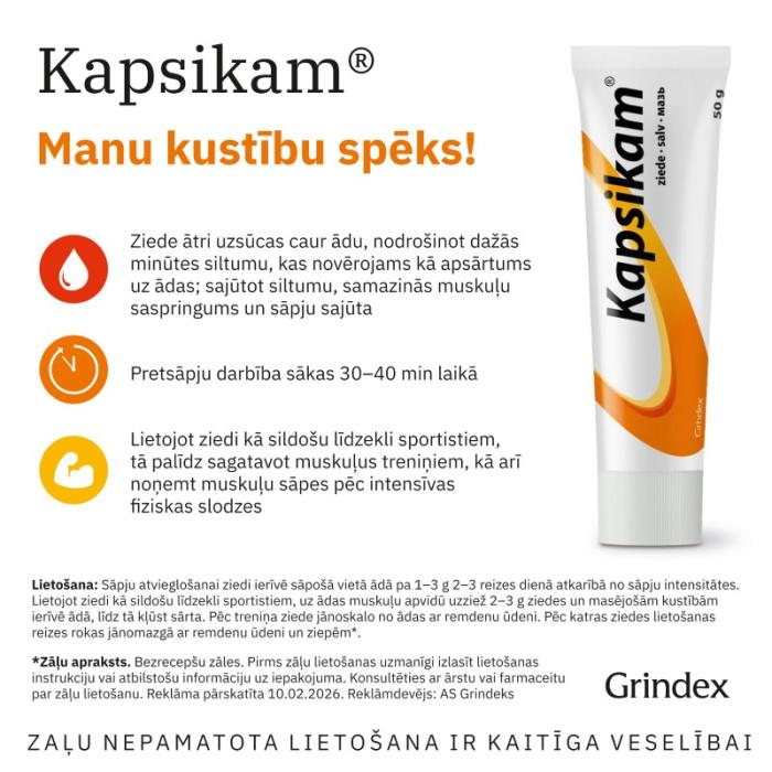 KAPSIKAM ziede 30g