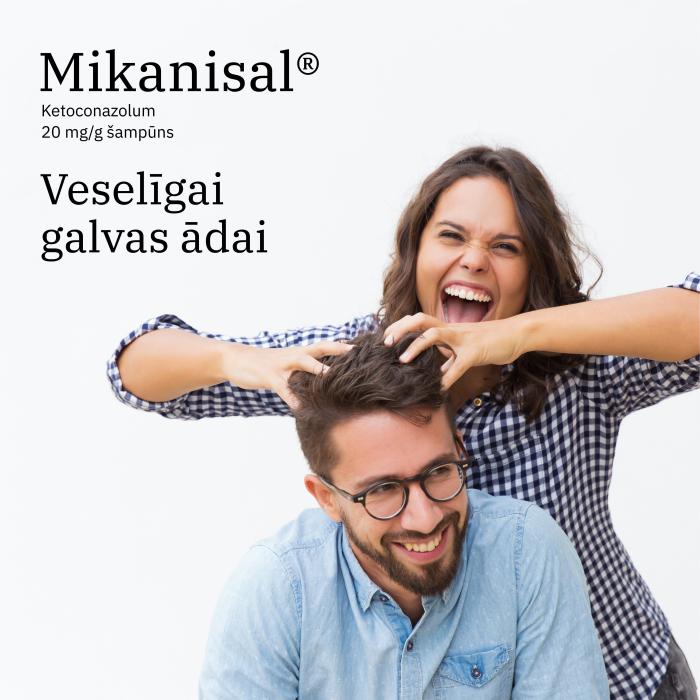 Mikanisal 20 mg/g šampūns 60 g