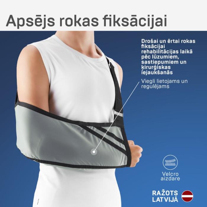 TONUS ELAST 0110 medicīniskais balstošais apsējs rokas fiksācijai, izmērs NR.2