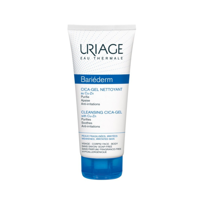 URIAGE Bariederm Cica mazgāšanās gels ar Cu-Zn 200 ml