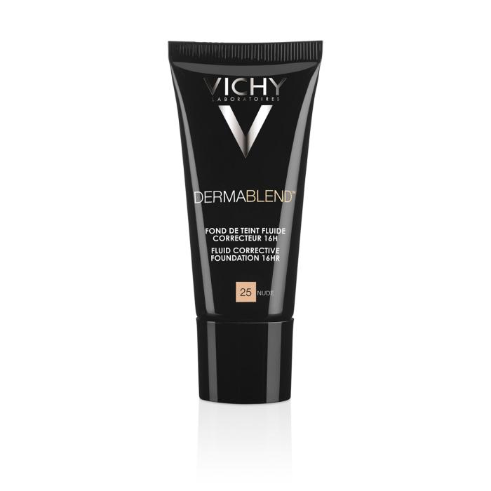 VICHY DERMABLEND koriģējošs tonālais fluīds Nr. 25 (Nude), 30 ml