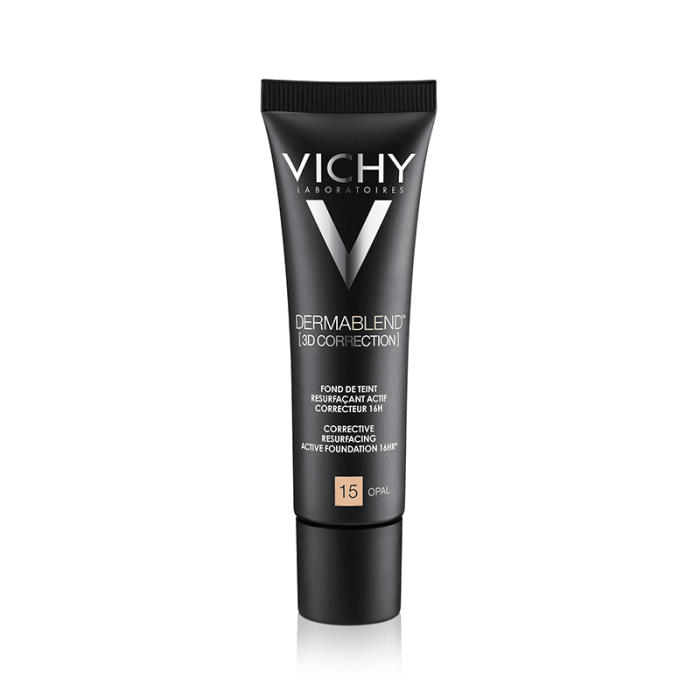 VICHY DERMABLEND 3D tonālais krēms Nr. 15 (Opal), 30 ml