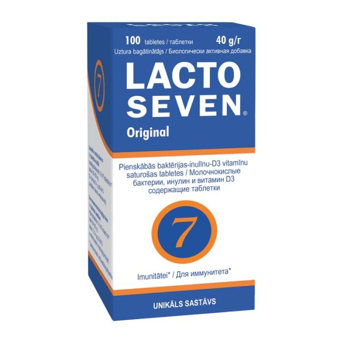 LACTOSEVEN tabletes N100