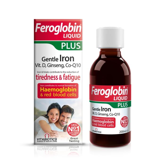 FEROGLOBIN Plus šķidrums 200 ml 