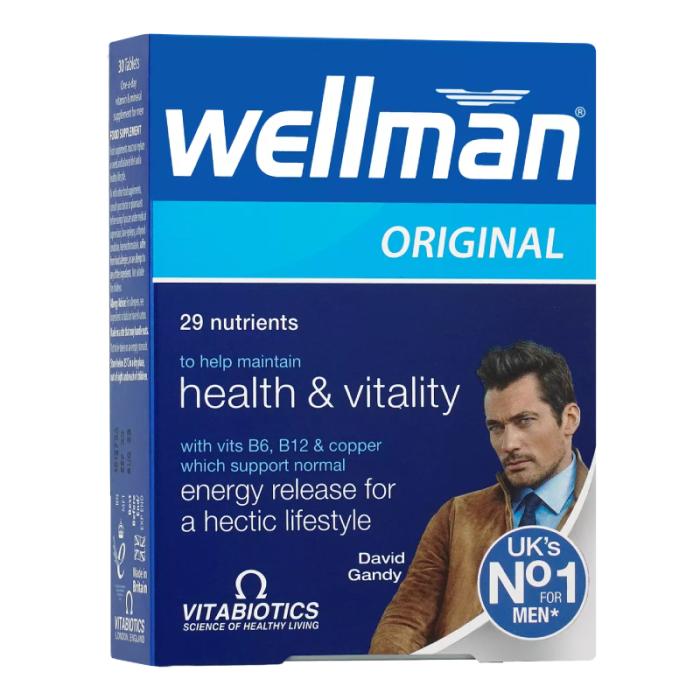 WELLMAN Original tabletes N30