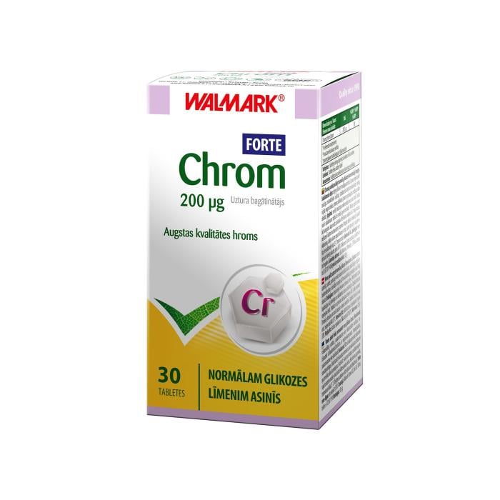 WALMARK CHROM 200 µg FORTE  tabletes N30