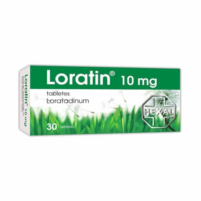 LORATIN 10mg tabletes N30 