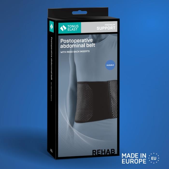 TONUS ELAST 9901 AIR medicīniskā pēcoperāciju josta, no elpojoša, nodilumizturīga materiāla, L