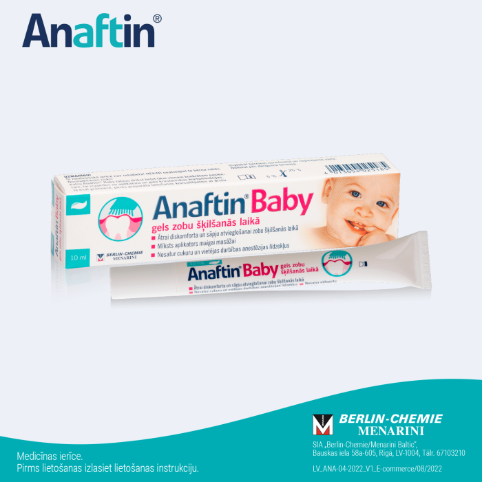 ANAFTIN Baby gels 10 ml  