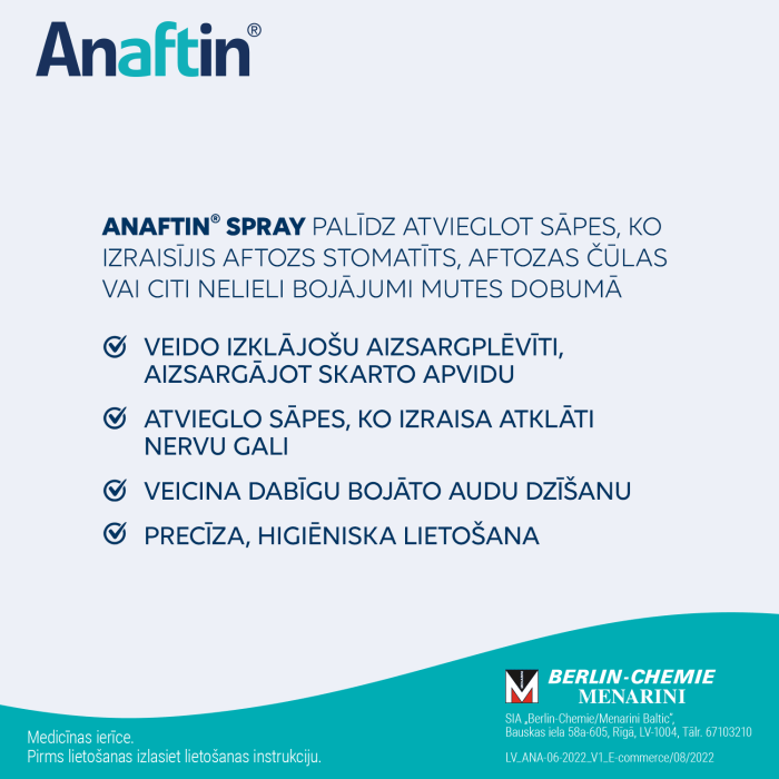 ANAFTIN aerosols 15 ml  