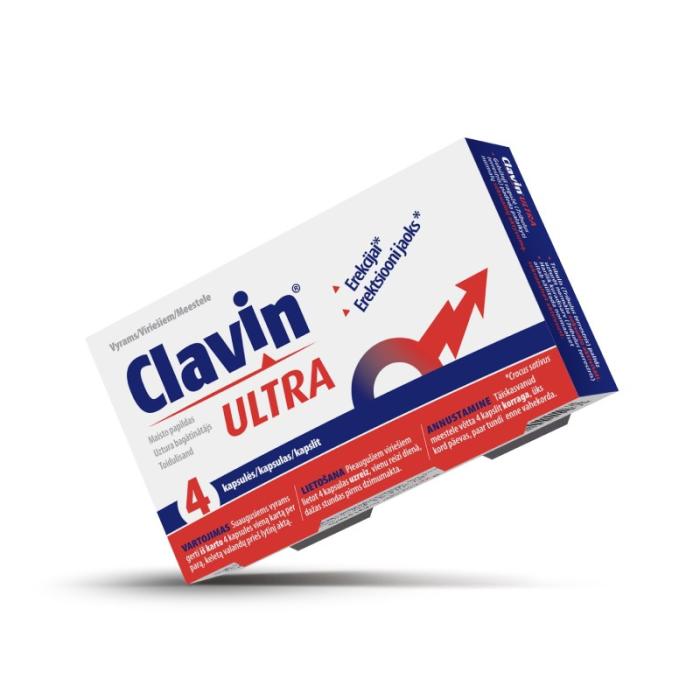CLAVIN ULTRA vīriešiem kapsulas N4