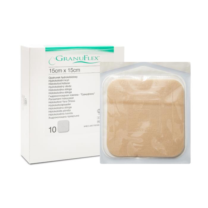 GRANUFLEX hidrokoloīdu pārsējs 15x15cm N10