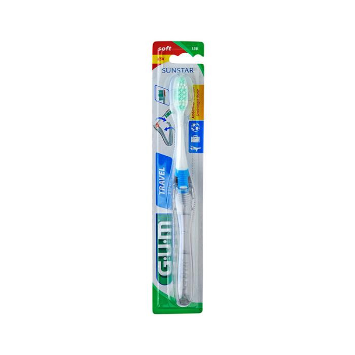 GUM Travel Soft ceļojumu zobu birste