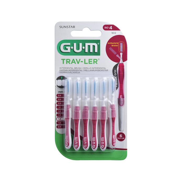 GUM Trav-ler starpzobu birste 1.4mm N6