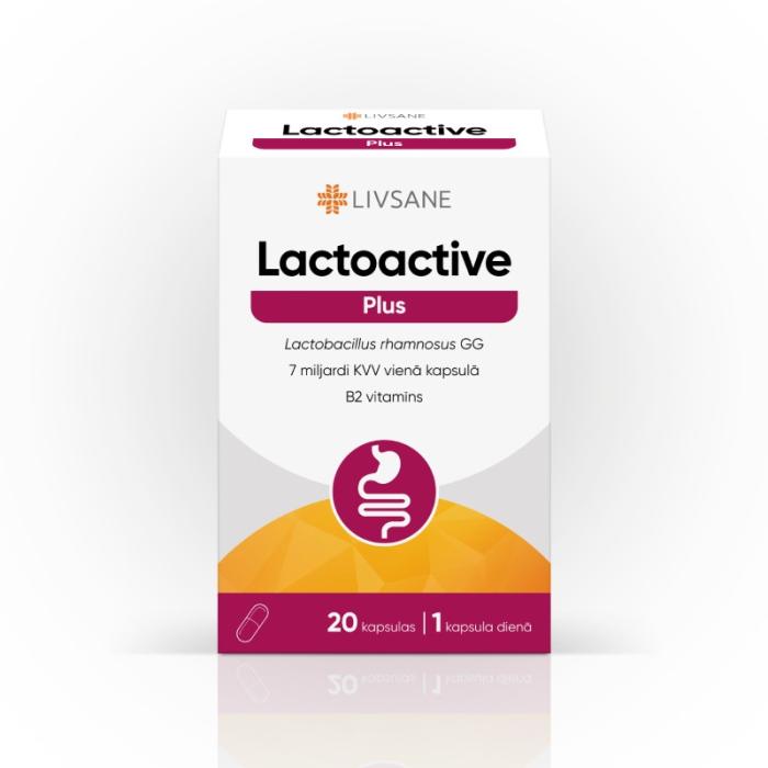 LIVSANE Lactoactive Plus kapsulas N20