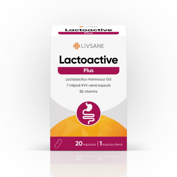 LIVSANE Lactoactive Plus kapsulas N20