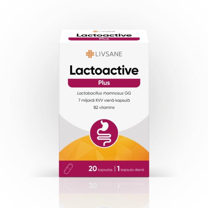 LIVSANE Lactoactive Plus kapsulas N20