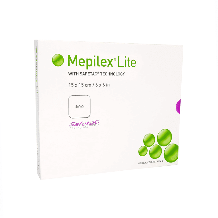 MEPILEX Lite 15x15cm absorbējošs putu pārsējs 5 gb.