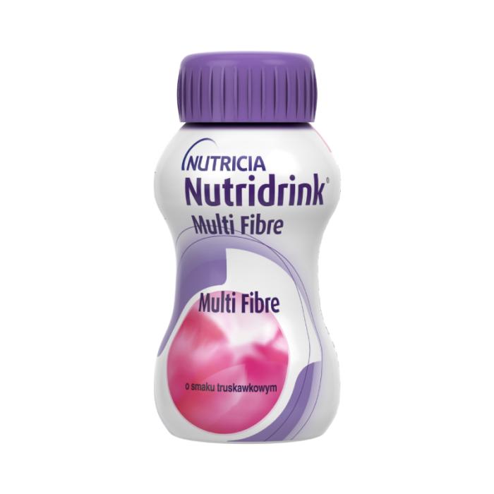 NUTRIDRINK Multi Fibre ar zemeņu garšu 125ml N4