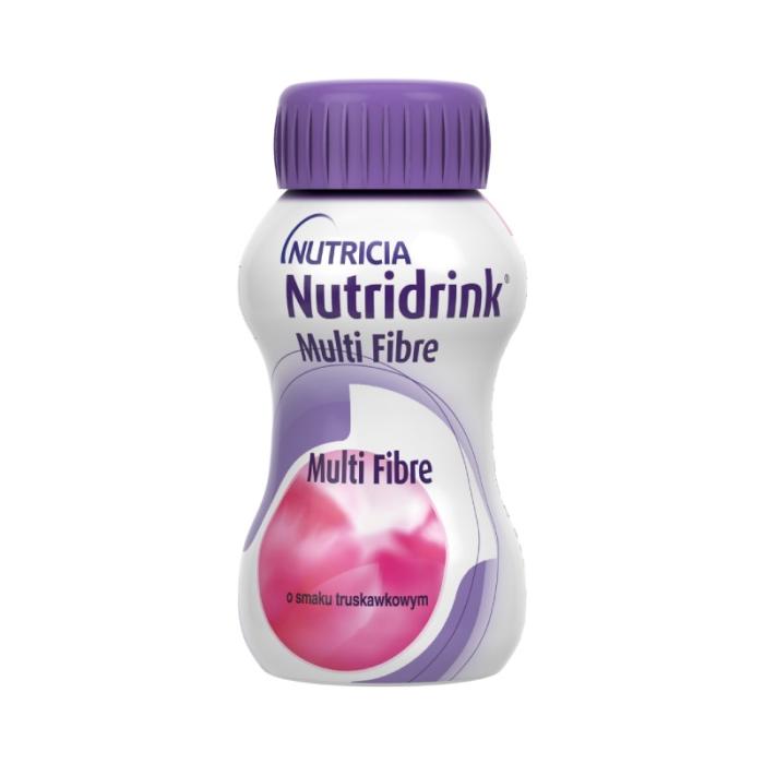 NUTRIDRINK Multi Fibre ar zemeņu garšu 125ml N4