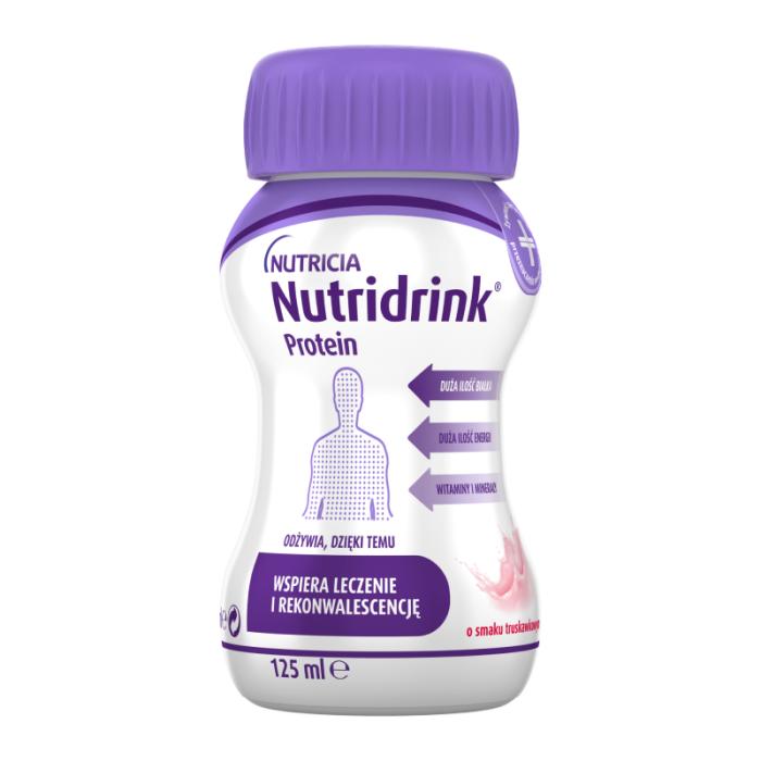 NUTRIDRINK Protein ar zemeņu garšu 125ml N4