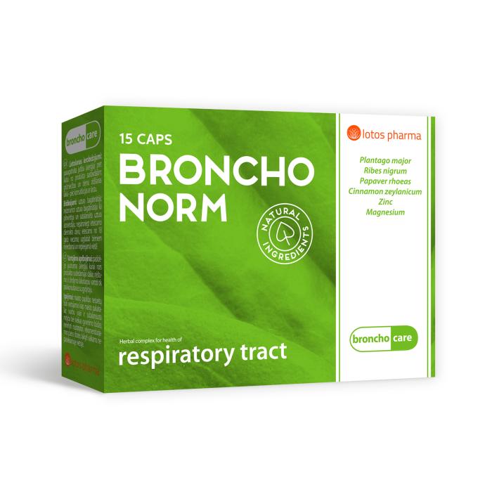 BRONCHONORM kapsulas N15
