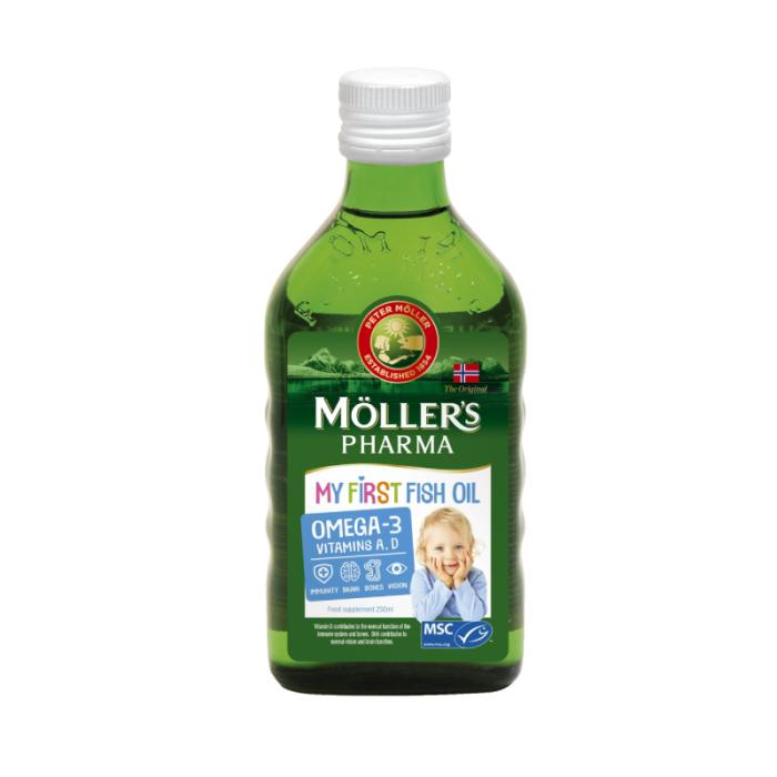 MOLLERS  Mana pirmā zivju eļļa 250 ml