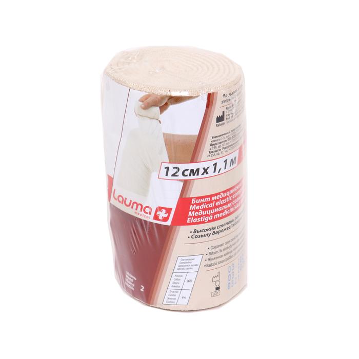 Lauma Medical Elastīgā medicīniskā saite austa 12 cm x 1.1m