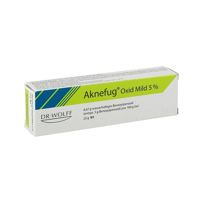 Aknefug Oxid Mild 5% gels 25 g 