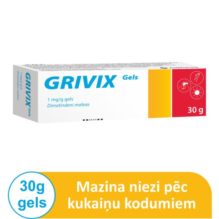 GRIVIX 1mg/g gels 30g