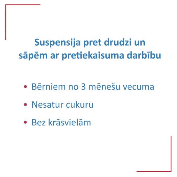 IBUGARD 100 mg/5 ml suspensija iekšķīgai lietošanai 120ml