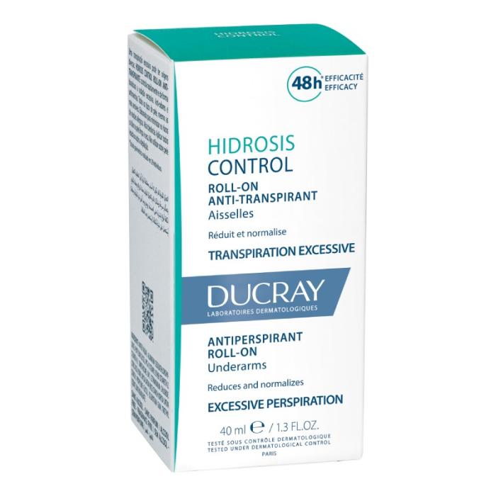 DUCRAY Hidrosis Control dezodoranta rullītis 40ml