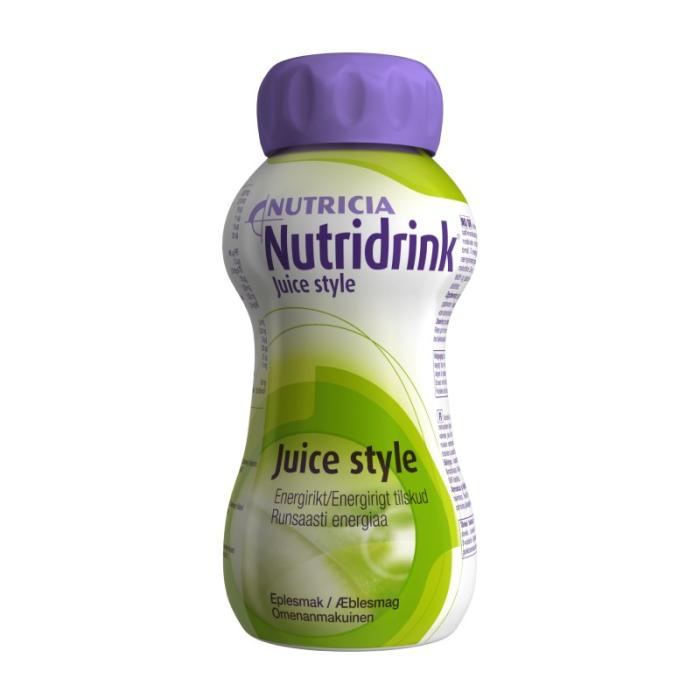 NUTRIDRINK Juice Style ar ābolu garšu 200ml N4