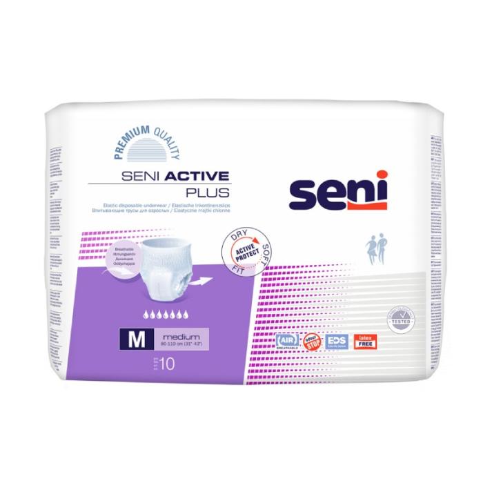 SENI Active Plus vienreizējās lietošanas biksītes M N10