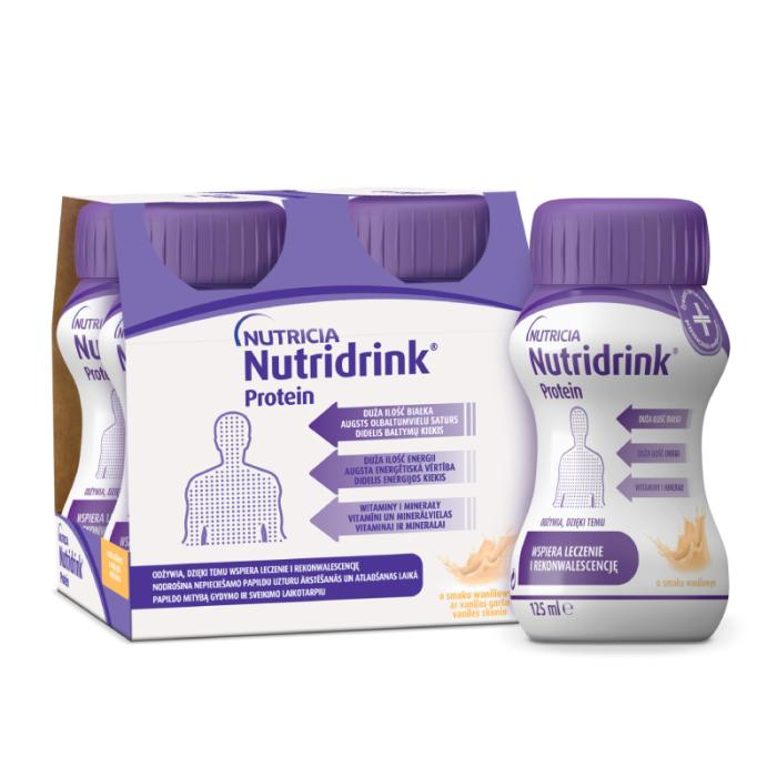 NUTRIDRINK Protein ar vaniļas garšu 125ml N4