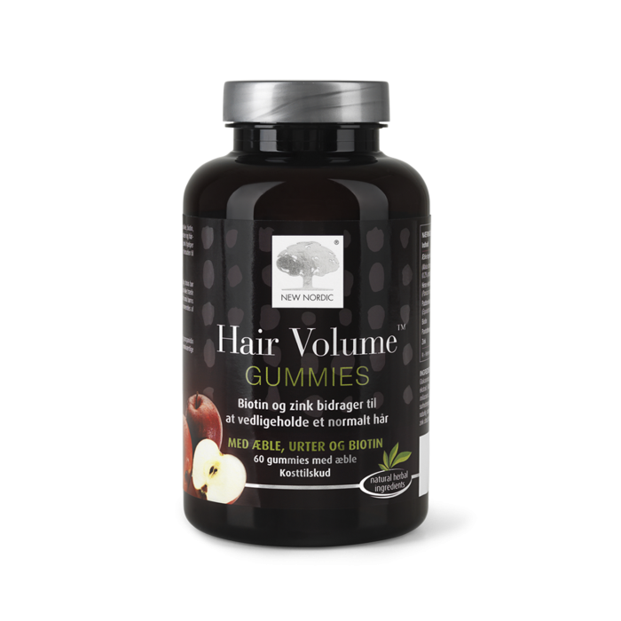 NEW NORDIC Hair Volume Gummies košļājamās pastilas matiem N60