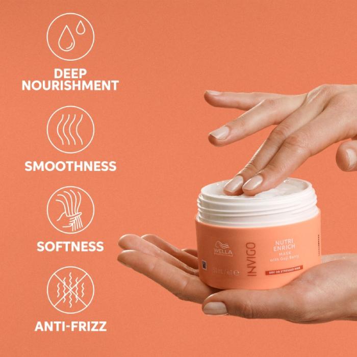 Wella Professionals Invigo Nutri Enrich maska dziļai matu barošanai 150 ml