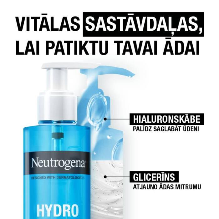 NEUTROGENA Hydro Boost želeja sejas tīrīšanai 200ml