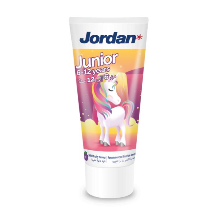 JORDAN Junior zobu pasta 6-12 gadi 50 ml