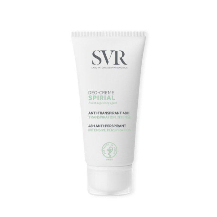 SVR Spirial Deo-Creme krēms-antiperspirants pret intensīvu svīšanu 50 ml