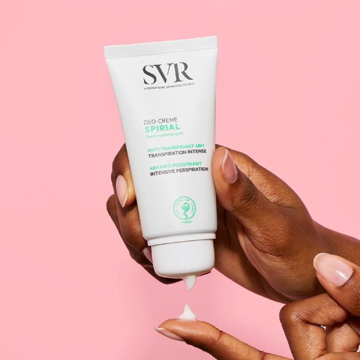 SVR Spirial Deo-Creme krēms-antiperspirants pret intensīvu svīšanu 50 ml