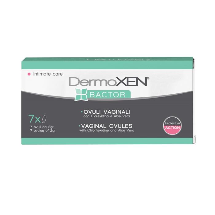 DERMOXEN Bactor vaginālās svecītes N7