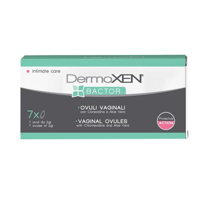 DERMOXEN Bactor vaginālās svecītes N7