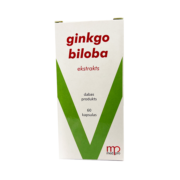 MEDPRO Ginkgo biloba 60mg kapsulas N60   