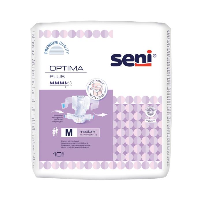 SENI OPTIMA Plus autiņbikses pieaugušajiem M N10