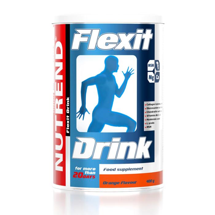 FLEXIT DRINK ar apelsīna garšu, 400 g N1