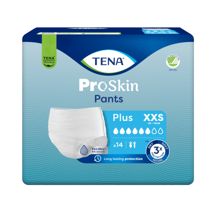 TENA Pants Plus biksītes XXS N14