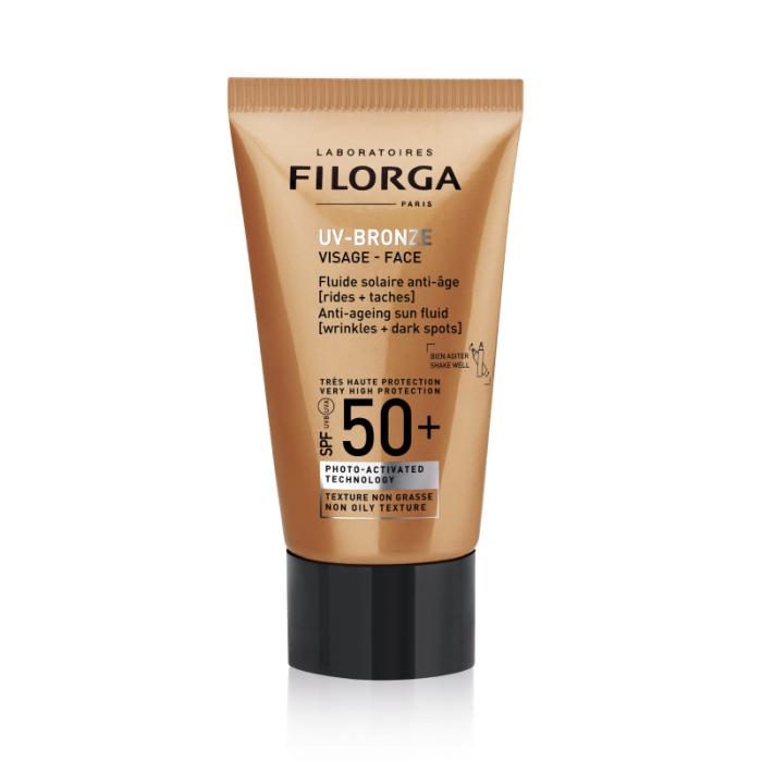FILORGA UV-Bronze face SPF 50+ saules aizsarglīdzeklis 40 ml