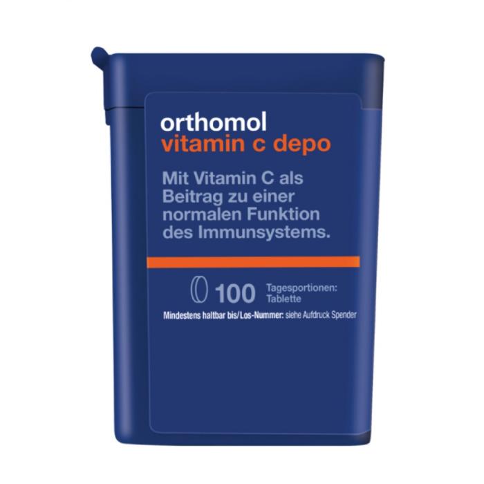 ORTHOMOL vitamin C depo tabletes N100