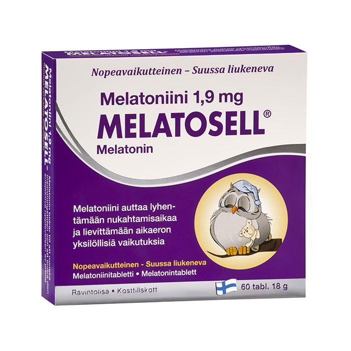 MELATOSELL Strong 1,9 mg kapsulas N60